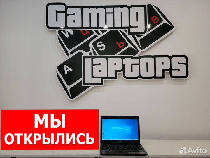 Мощный ноутбук Acer 14.0 i3/GT310M/SSD