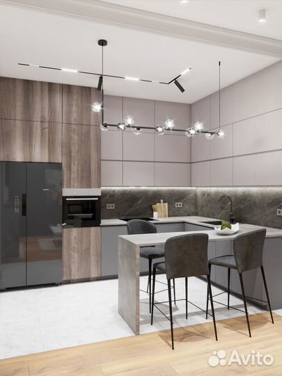 Услуги по подбору освещения и дизайна интерьера