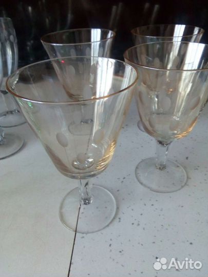 Фужеры для шампанского хрусталь СССР