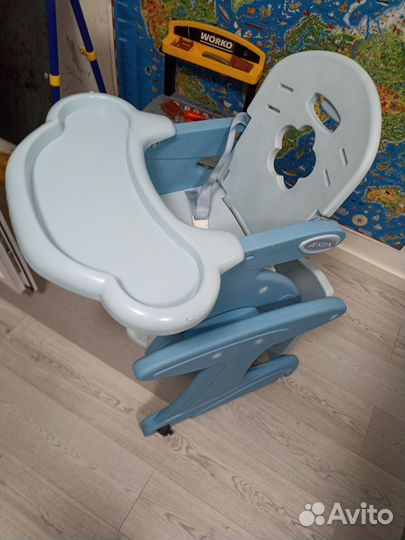 Детский стульчик для кормления трансформер