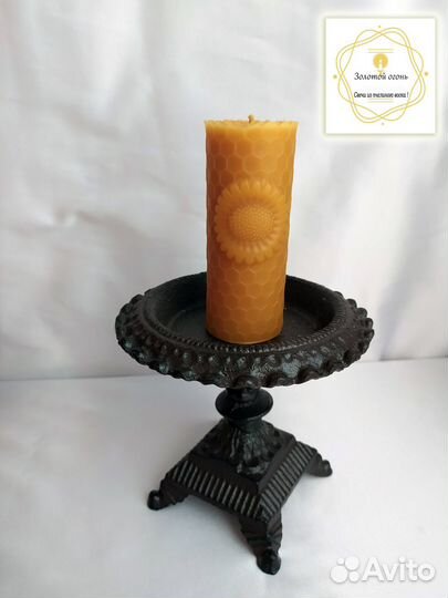 Свечи из пчелиного воска и вощины