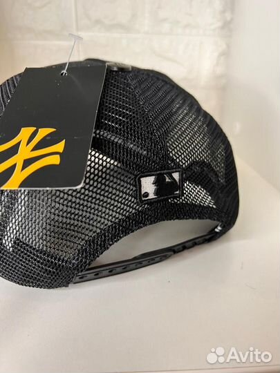 Кепка / Бейсболка NY Yankees с сеткой