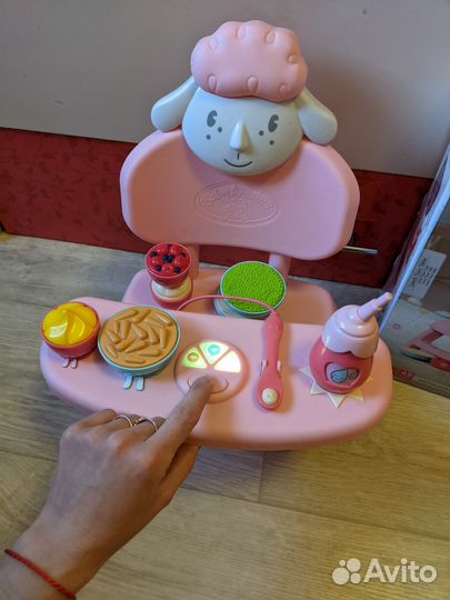 Стульчик для кормления Zapf Baby Anabelle Born