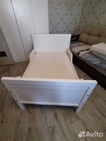 Детская кроватка трансформер IKEA Сундвик(Sundvik)