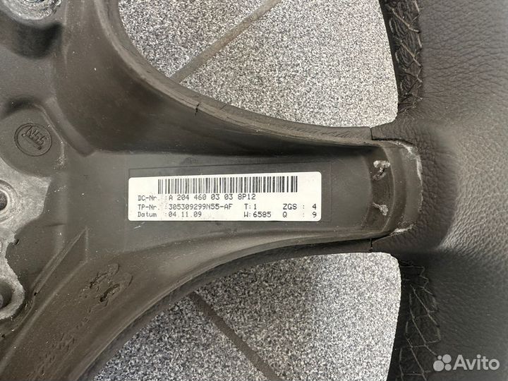 Рулевое колесо руль Mercedes Benz W204 C204