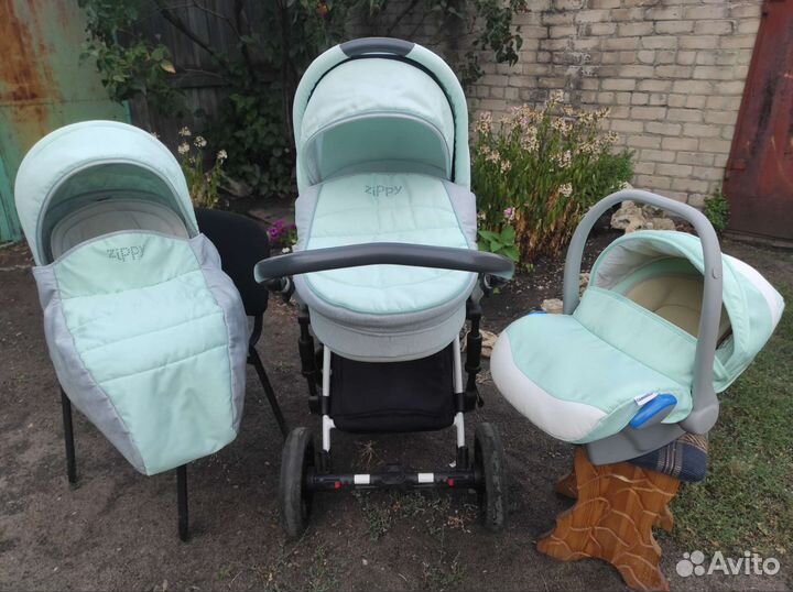 Коляска tutis zippy viva 3 в 1