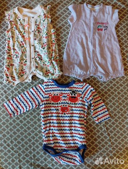 Вещи пакетом на девочку 0-3