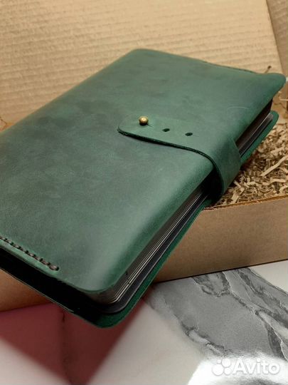 Кожаный ежедневник ручной работы