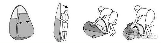 Палатка Душ Туалет XR - 1813 Видео обзор