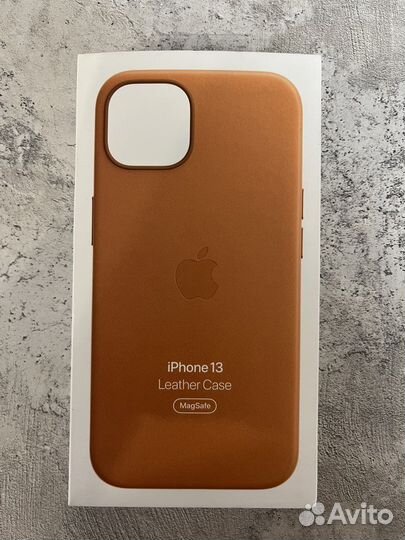Чехол Apple Leather iPhone 13 оригинал