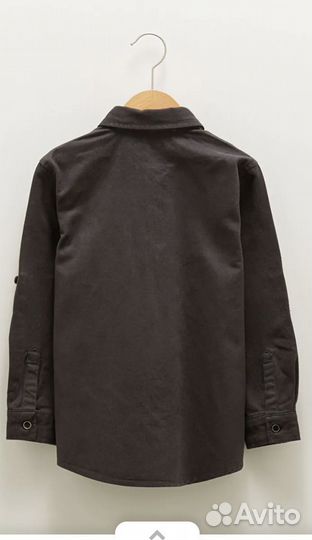 Джинсовая рубашка 122 новая