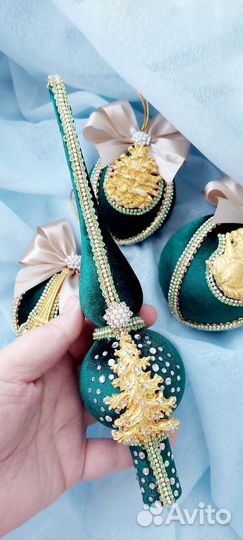 Новогодние украшения ручной работы