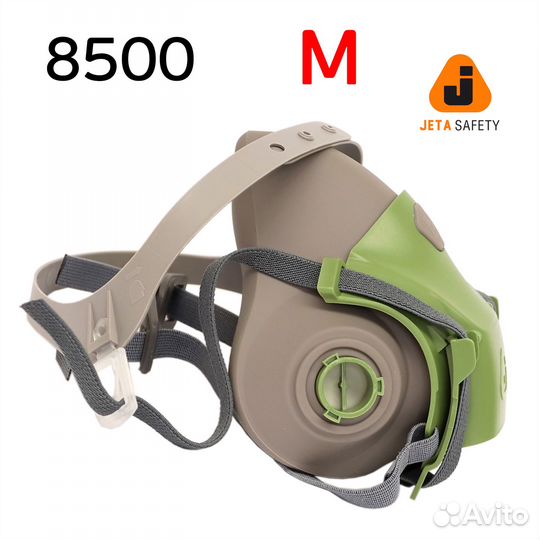 Полумаска Jeta Safety 8500 M силиконовая без патро