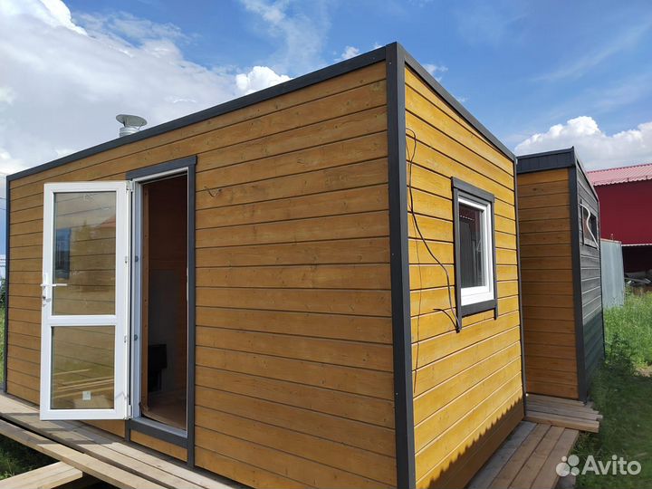 Модульная каркасная баня под ключ. Хамам