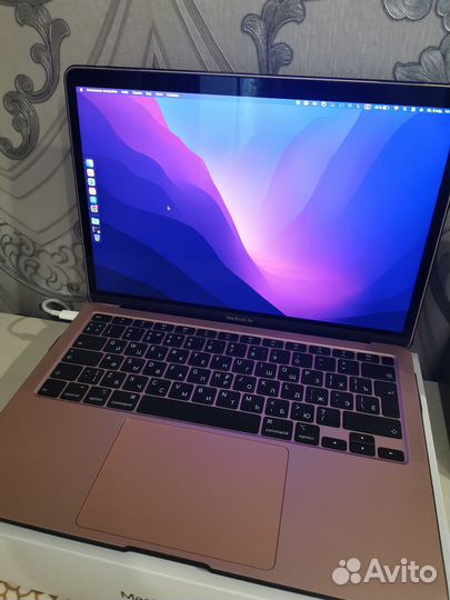 Apple MacBook Air 2020 Retina, Gold/i5/8gb/256gb