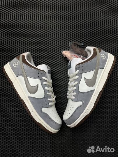 Кроссовки Nike SB Dunk Low x Yuto Wolf Grey