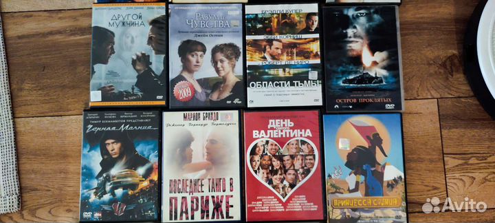 DVD диски фильмы и мультфильмы