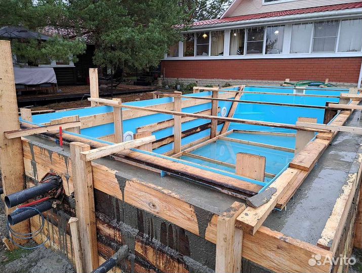 Чаша бассейна из полипропилена