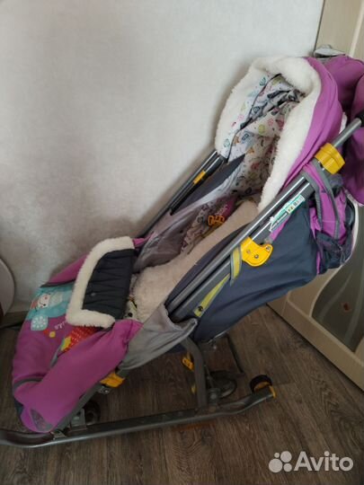Коляска санки
