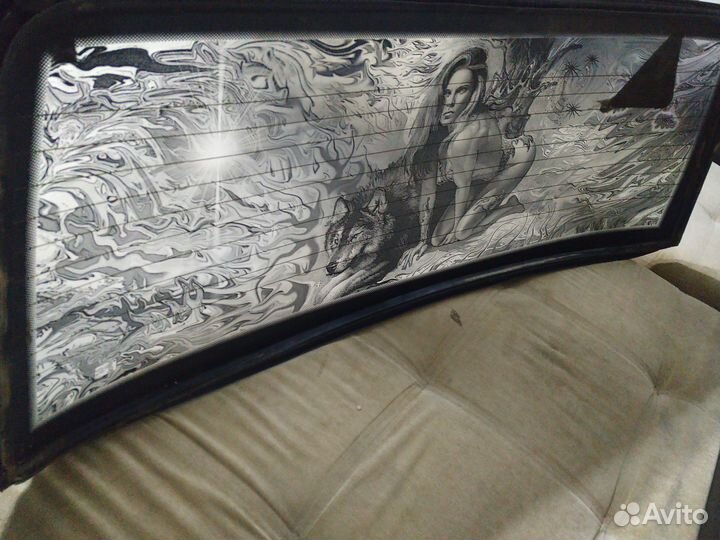 Стекло заднее 2107/2105