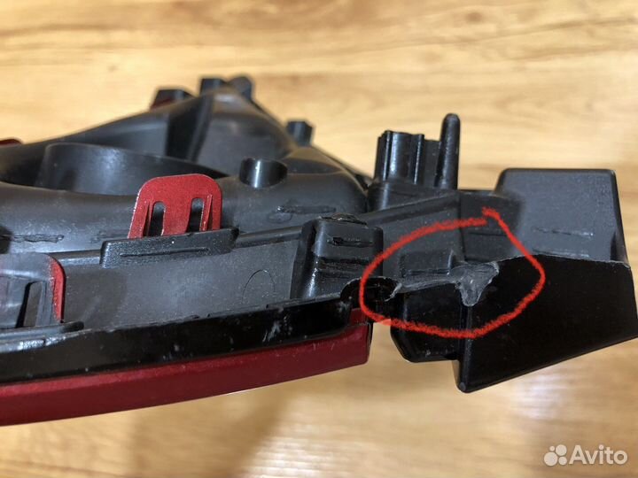 Накладка птф левая Kia Rio 4