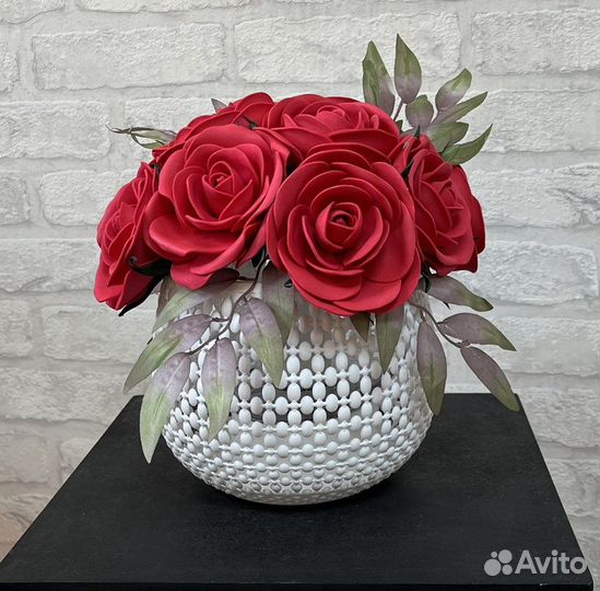 Светильник декоративный розы