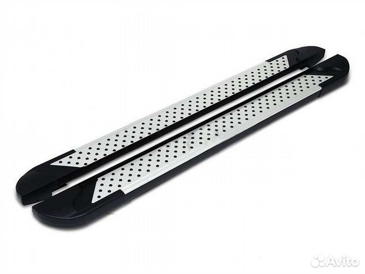 Пороги подножки Mitsubishi pajero sport 2007