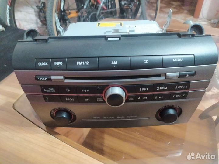 Родная магнитола Mazda 3 bk рестайлинг