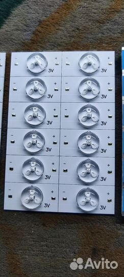 Рем.комплект подсветки 3v2w и 6v2w