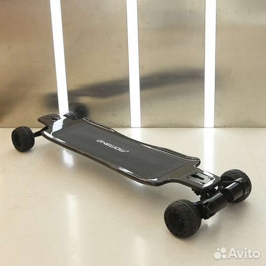 Электрический скейтборд с мотором, карбон, новый
