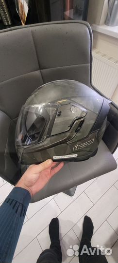 Мотошлем icon airflite battlescar 2