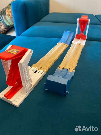 Трек Hot wheels Двойное уничтожение