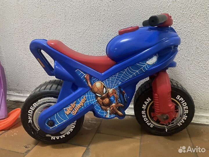 Детский беговел мотоцикл полесье