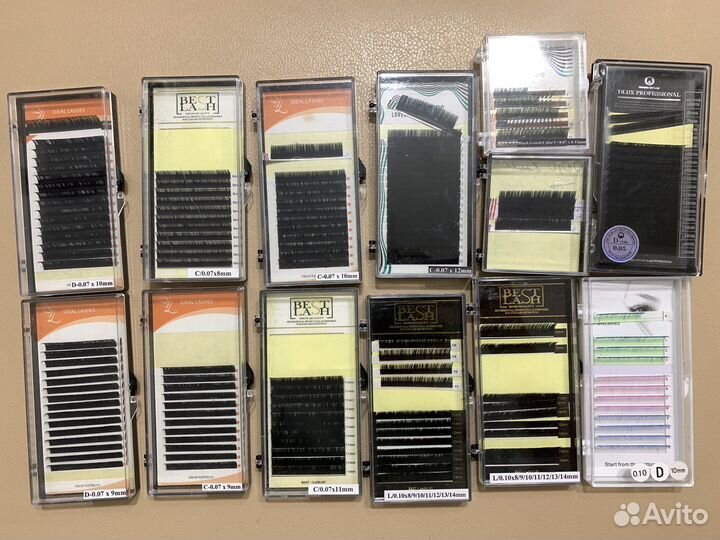 Материалы для наращивания ресниц