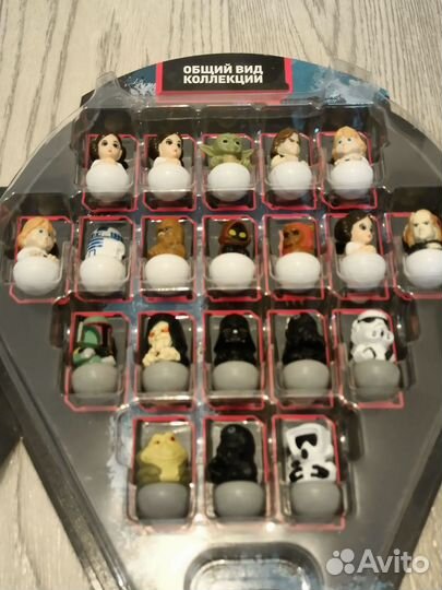 Коллекция фигурок star wars. игра star wars