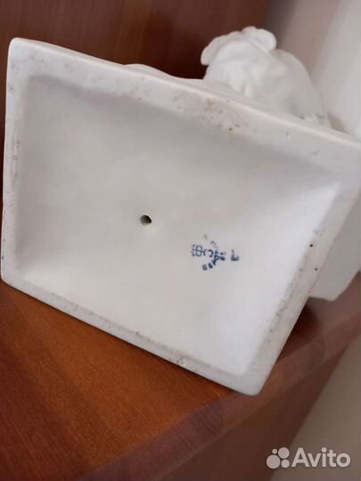 Бюст Горький дфз Вербилки фарфор бисквит 28 см