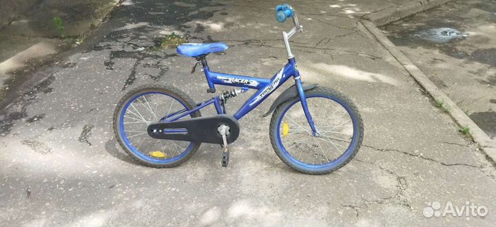 Детский велосипед с амортизатором