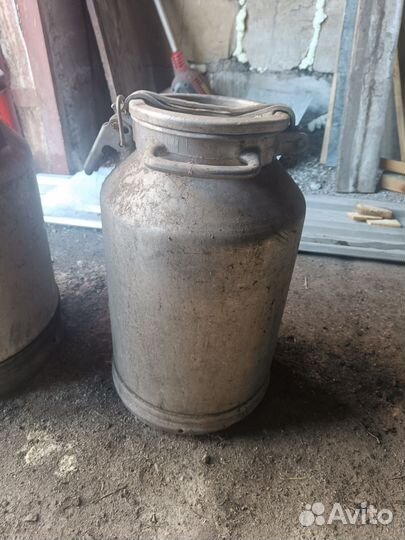 Фляга алюминиевая бу 40л