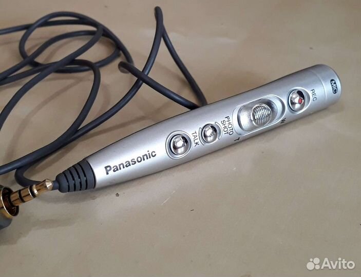 Микрофон + Пульт д/у проводной Panasonic рабочий