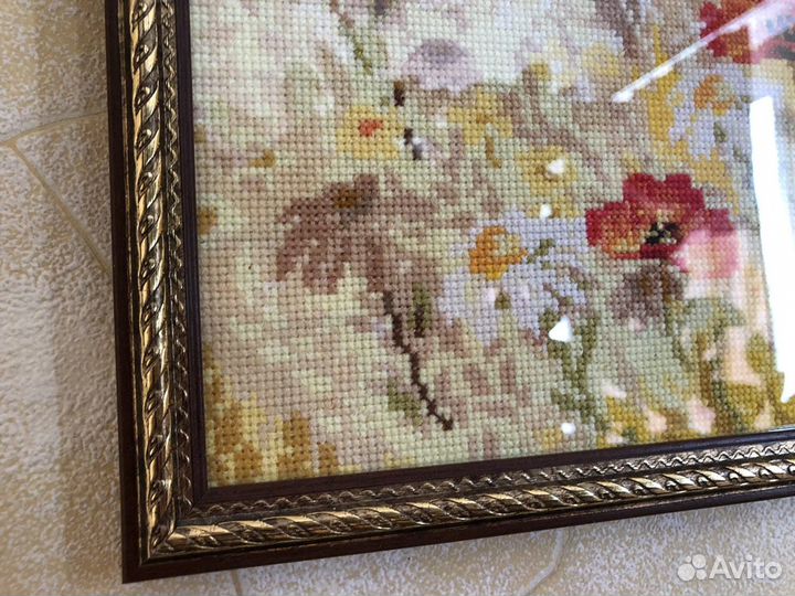 Картина, вышивка, ручная работа