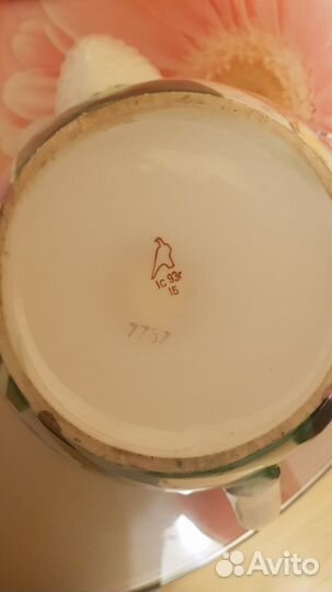 Чайник доливной, Дулево фарфор,4,5 литра, СССР