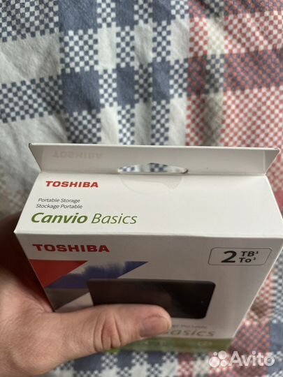 2 тб Внешний HDD Toshiba Canvio basics