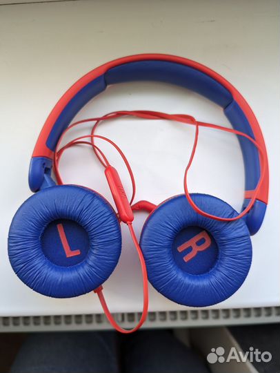 Детские проводные наушники jbl jr 310bt
