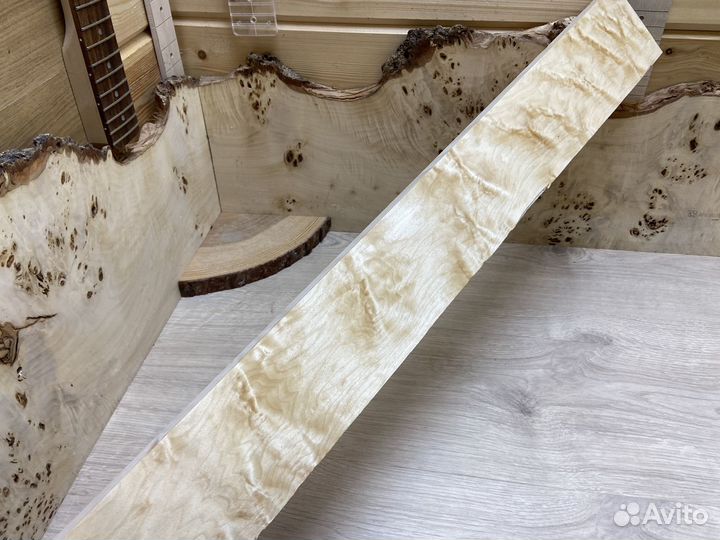 Гриф(заготовка) для гитары из Клёна,Махагона