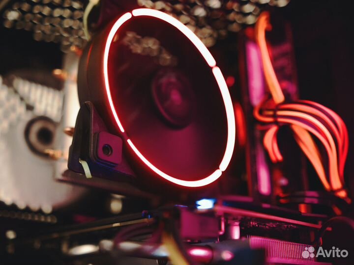 Мощный пк для игр intel 2670/rx580/512gb