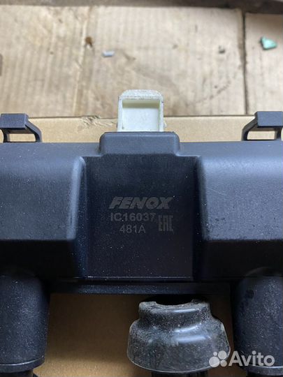 Катушка зажигания peugeot citroen