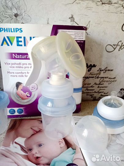 Молокоотсос avent ручной