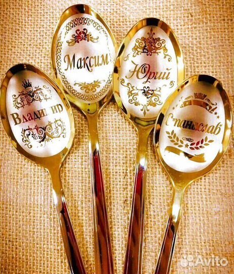 Именные ложки - неотъемлемый аксессуар для вашего