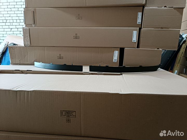 Ресницы переднего бампера Лада приора LADA priora