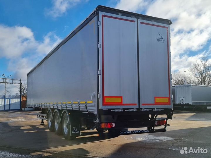 Полуприцеп шторно-бортовой Тонар 9888, 2023